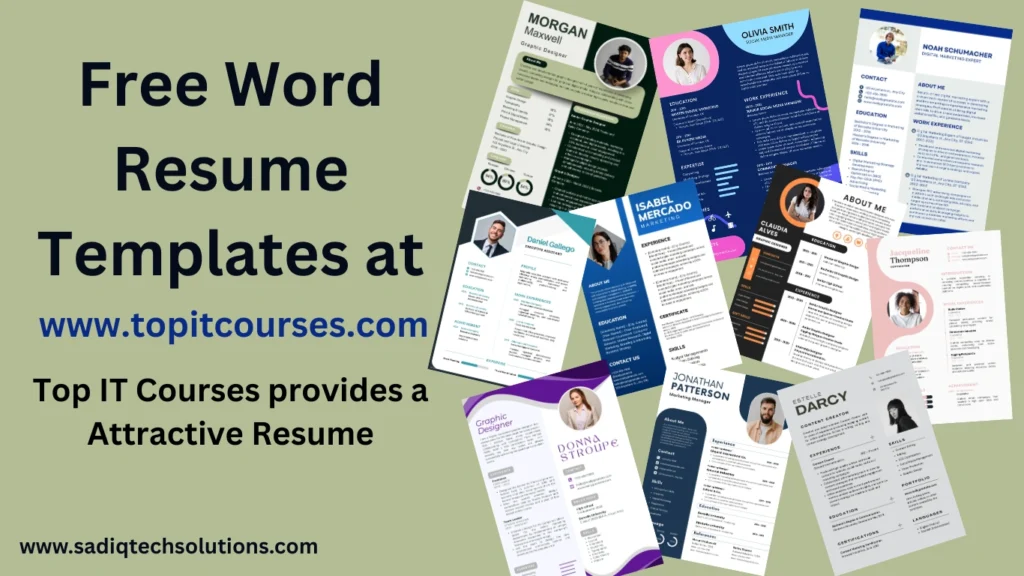 Download Free IT Resume Templates