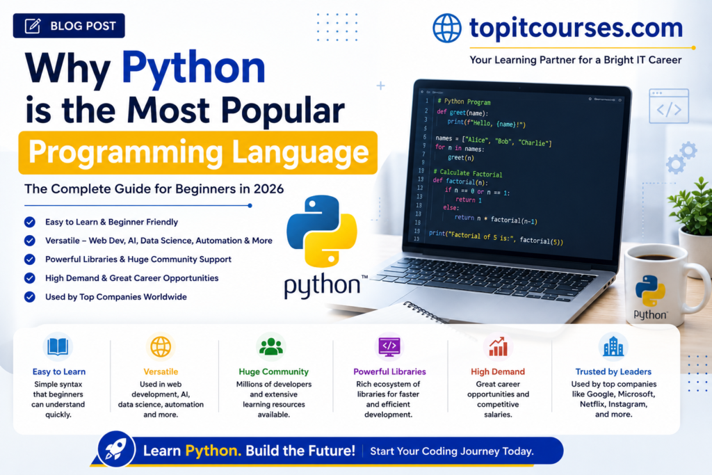 Why Python Is the Most Popular Programming Language in 2026