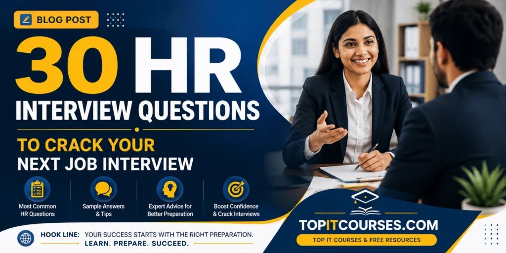 30 HR Interview Questions to Crack Your Next Job Interview (2026 Guide)