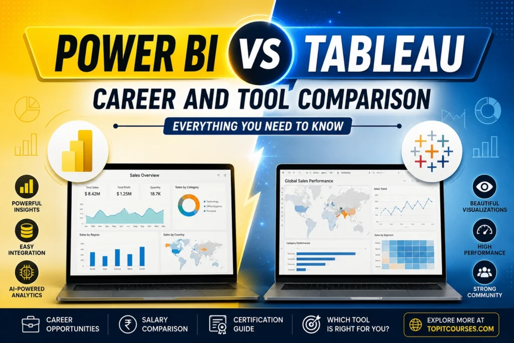 Power BI vs Tableau: Career and Tool Comparison Guide 2026