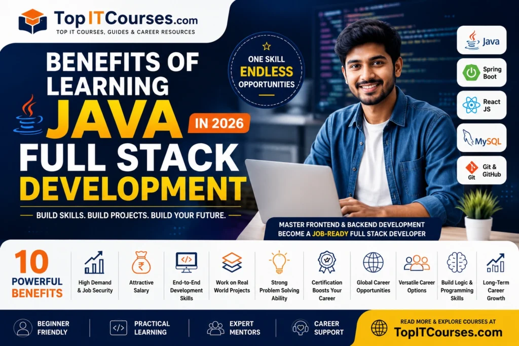 10 Benefits of Learning Java Full Stack Development in 2026