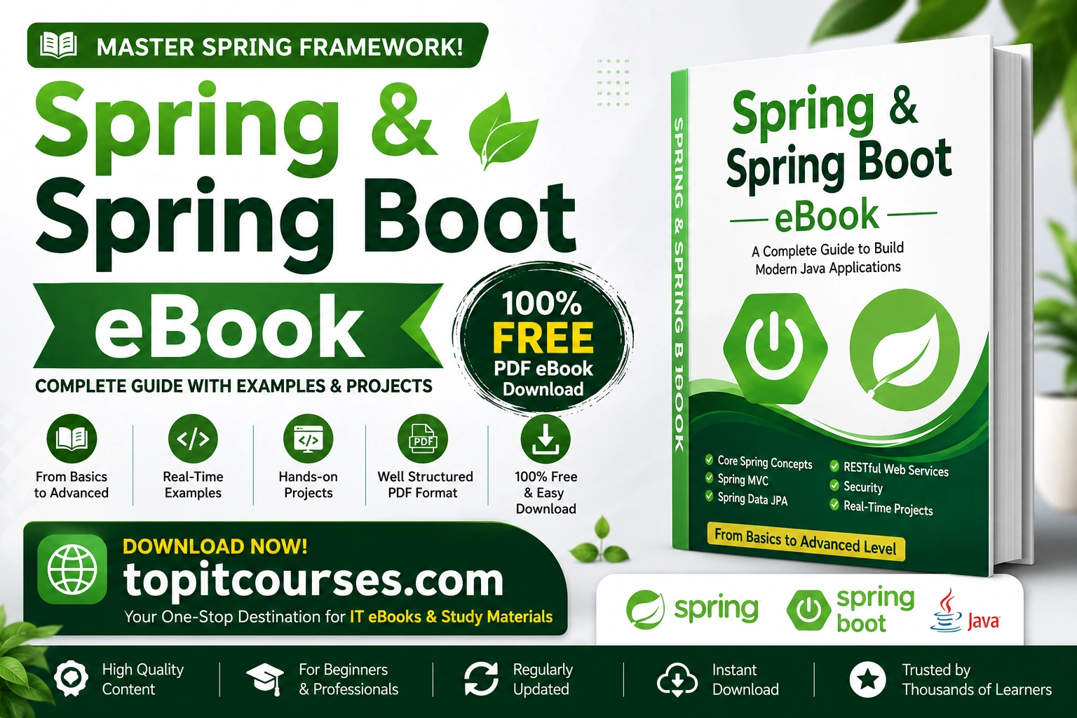 Spring & Spring Boot Book Pdf