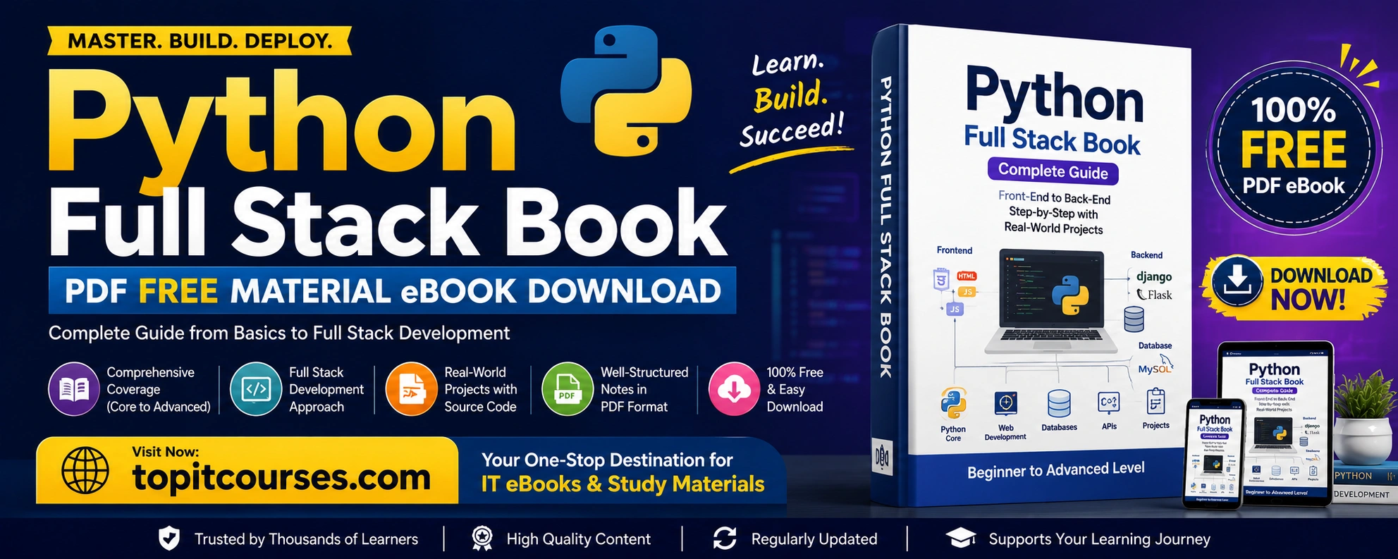 Python Full Stack Book PDF Free Material eBook Download